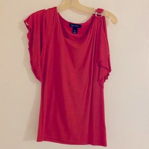 Flutter sleeve WHBM top